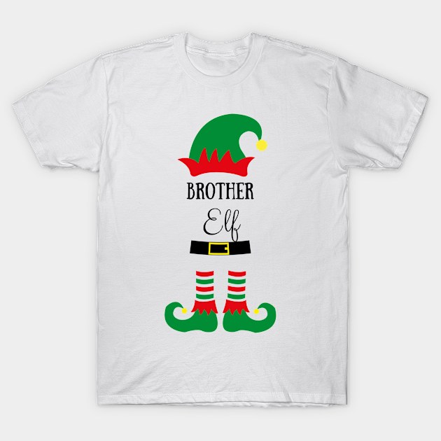 brother elf cute christmas xmas gift T-Shirt by Ashden